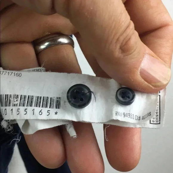 21 Men Size Large Button Down Blue - Picture 5 of 6